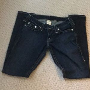 True Religion low rise skinny jeans